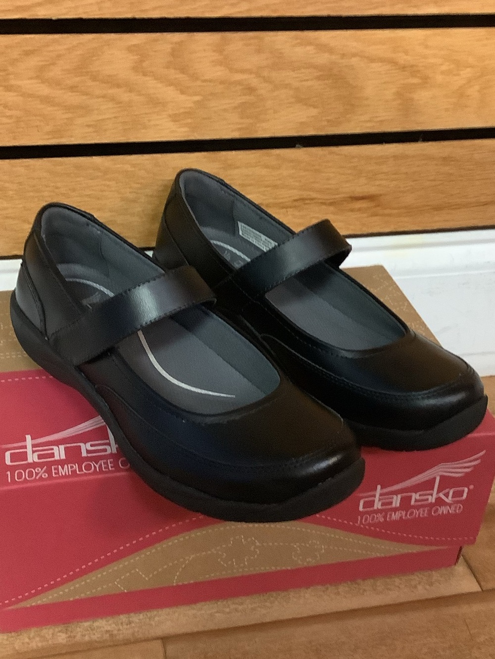 Dansko Black Edith Leather